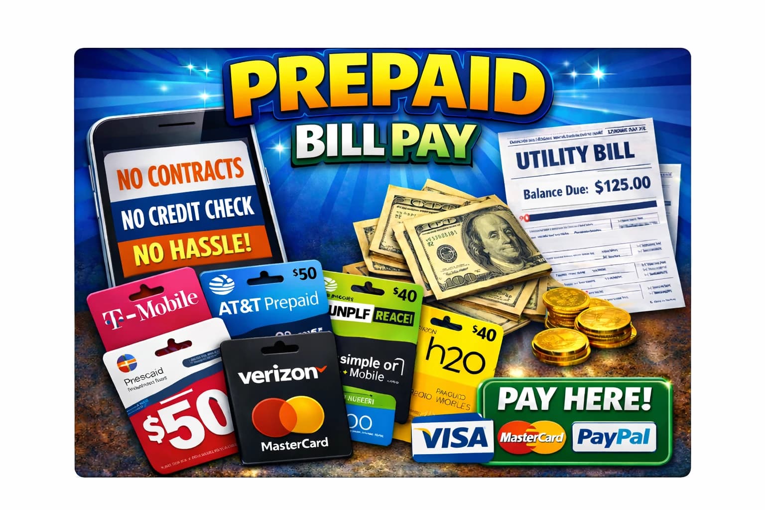 Prepaid Activation & Bill Pay